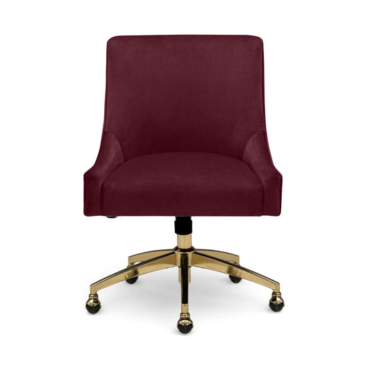Beatrix Performance Velvet Office Swivel Chair - Image 2