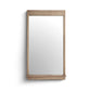 Aimee 44"X77" Solid Brushed Ash Floor Mirror - Image 1