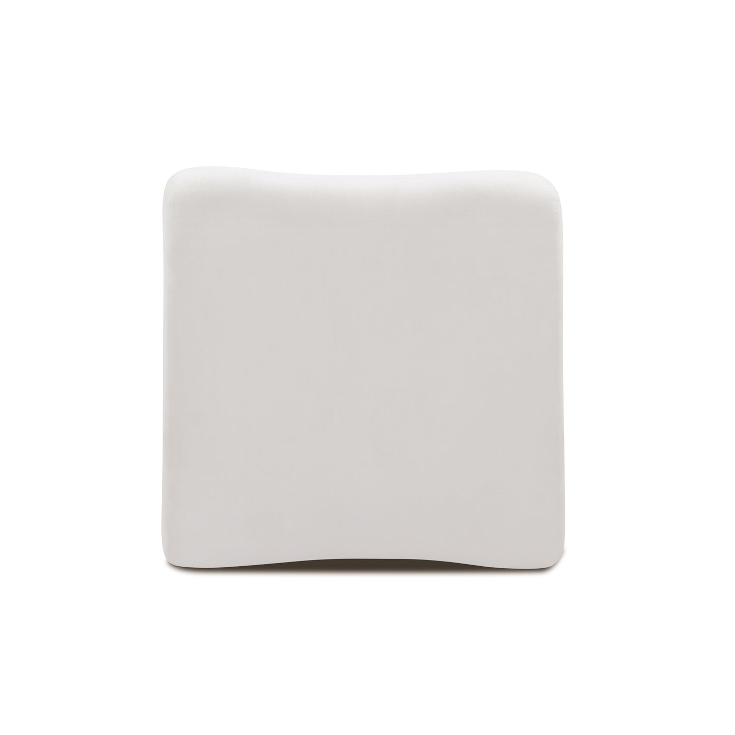 Zenith Ottoman - Cream - Image 5