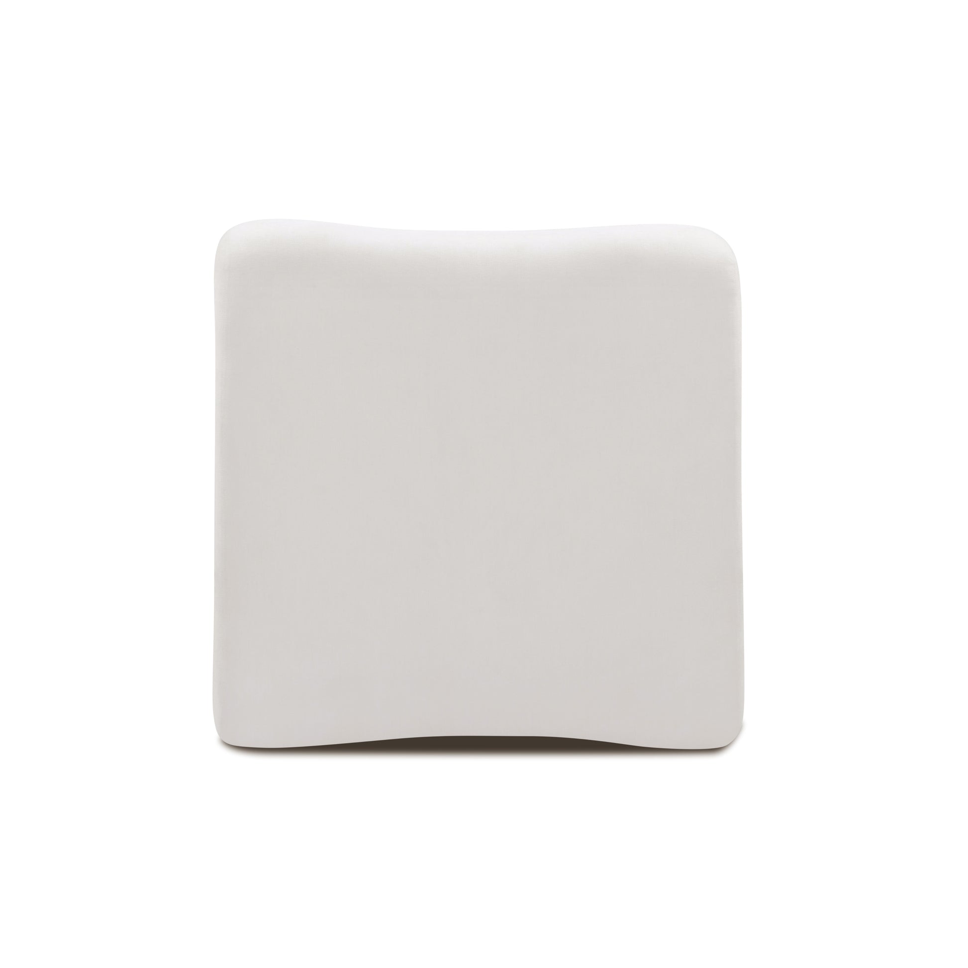 Zenith Ottoman - Cream - Image 5