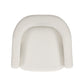 Florence Linen Accent Chair - Cream - Image 6