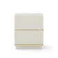 Julieta 28" 2-Drawer Nightstand - Cream - Image 3