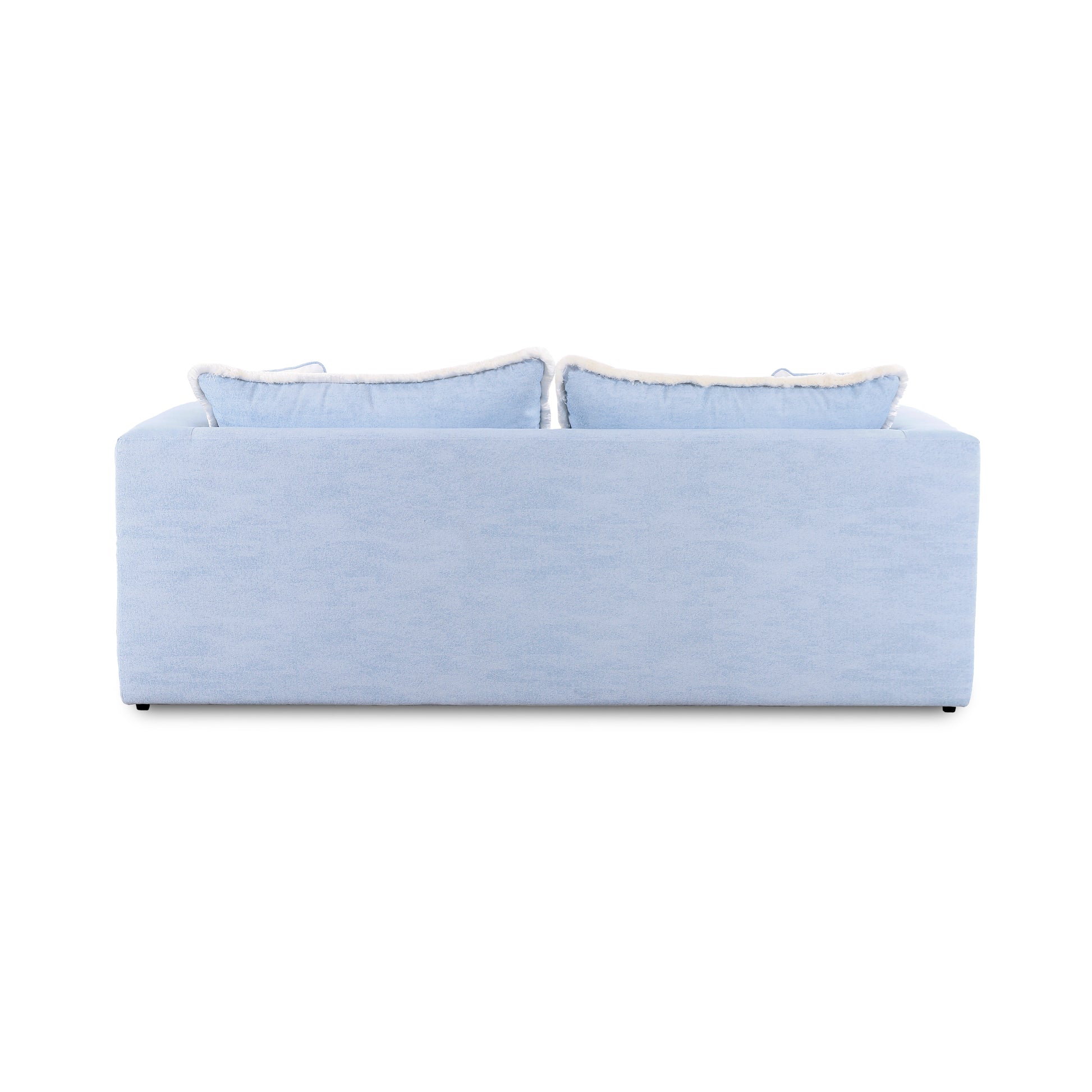 Salty 85" Indoor/Outdoor Sofa - Light Blue - Image 5