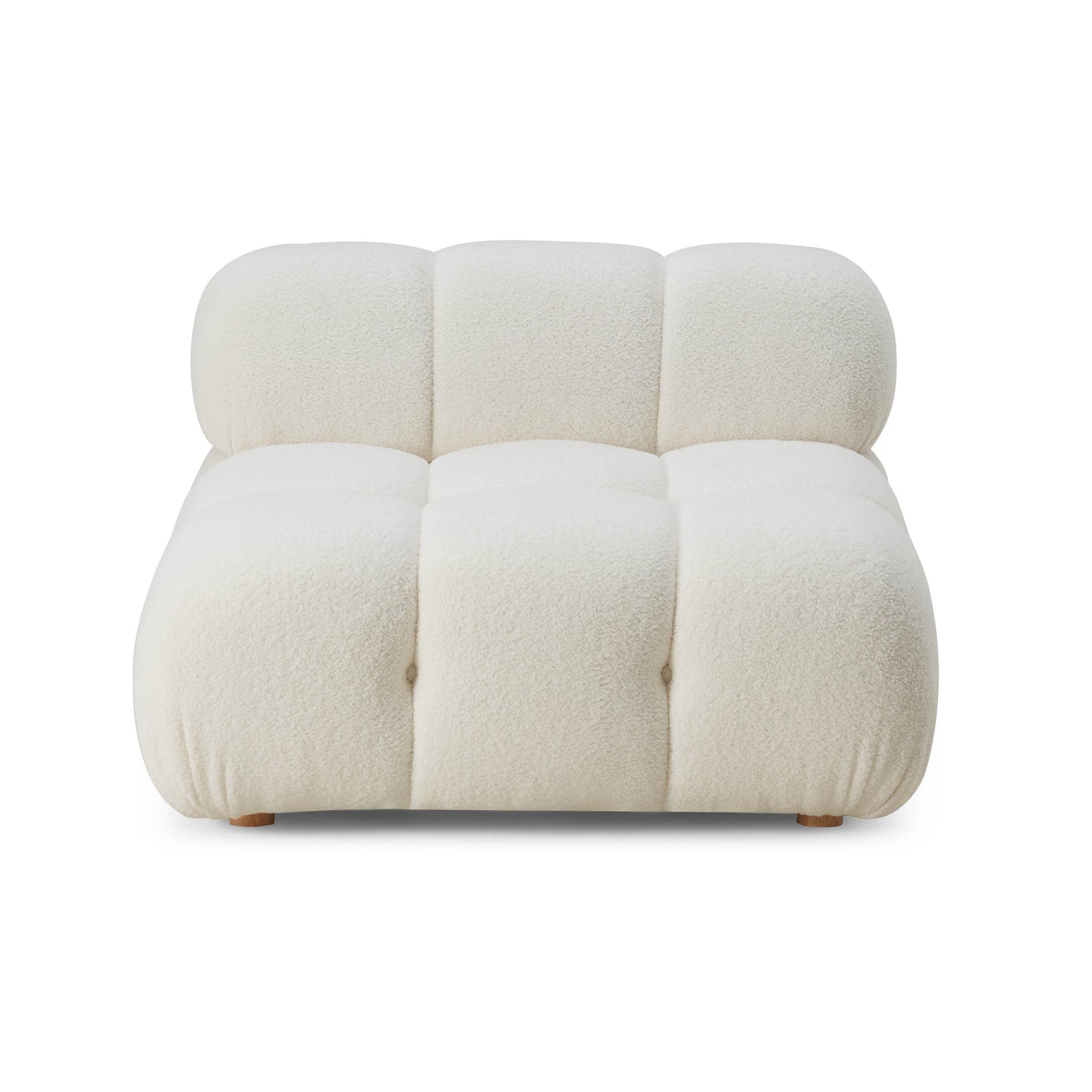 Calliope Performance Modular Armless Chair - Cream - Image 3