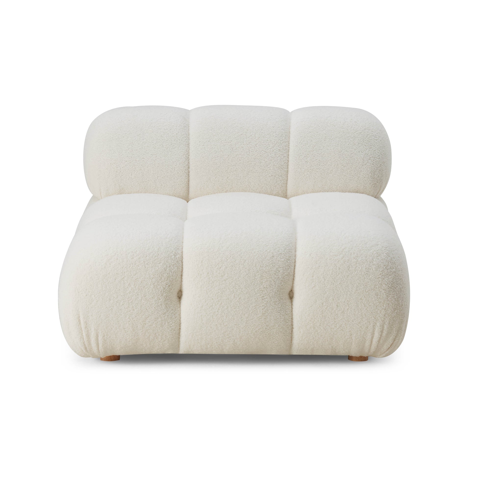 Calliope Performance Modular Armless Chair - Cream - Image 3