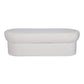 Andrea Performance Velvet Storage Bench (31"-50") - Cream / 50" - Image 2