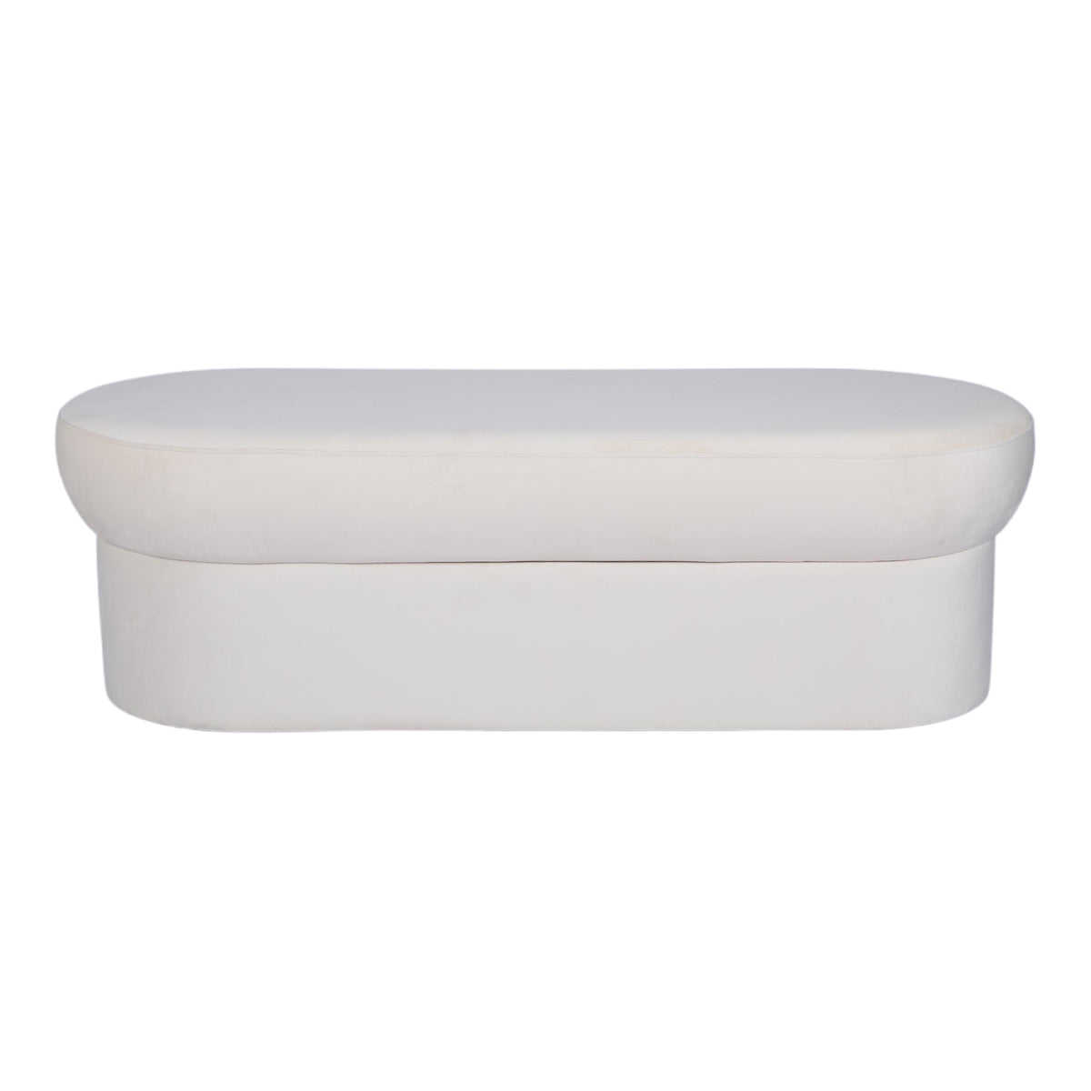 Andrea Performance Velvet Storage Bench (31
