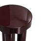 Casper High Gloss Nesting Side Table Set - Burgundy - Image 8