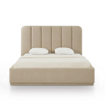 Parker Bed - Tan / King - Image 1