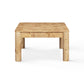 Berri 39" Natural Burl Coffee Table - Image 3