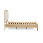Rafaelle Natural Solid Ash Queen Bed - Image 4