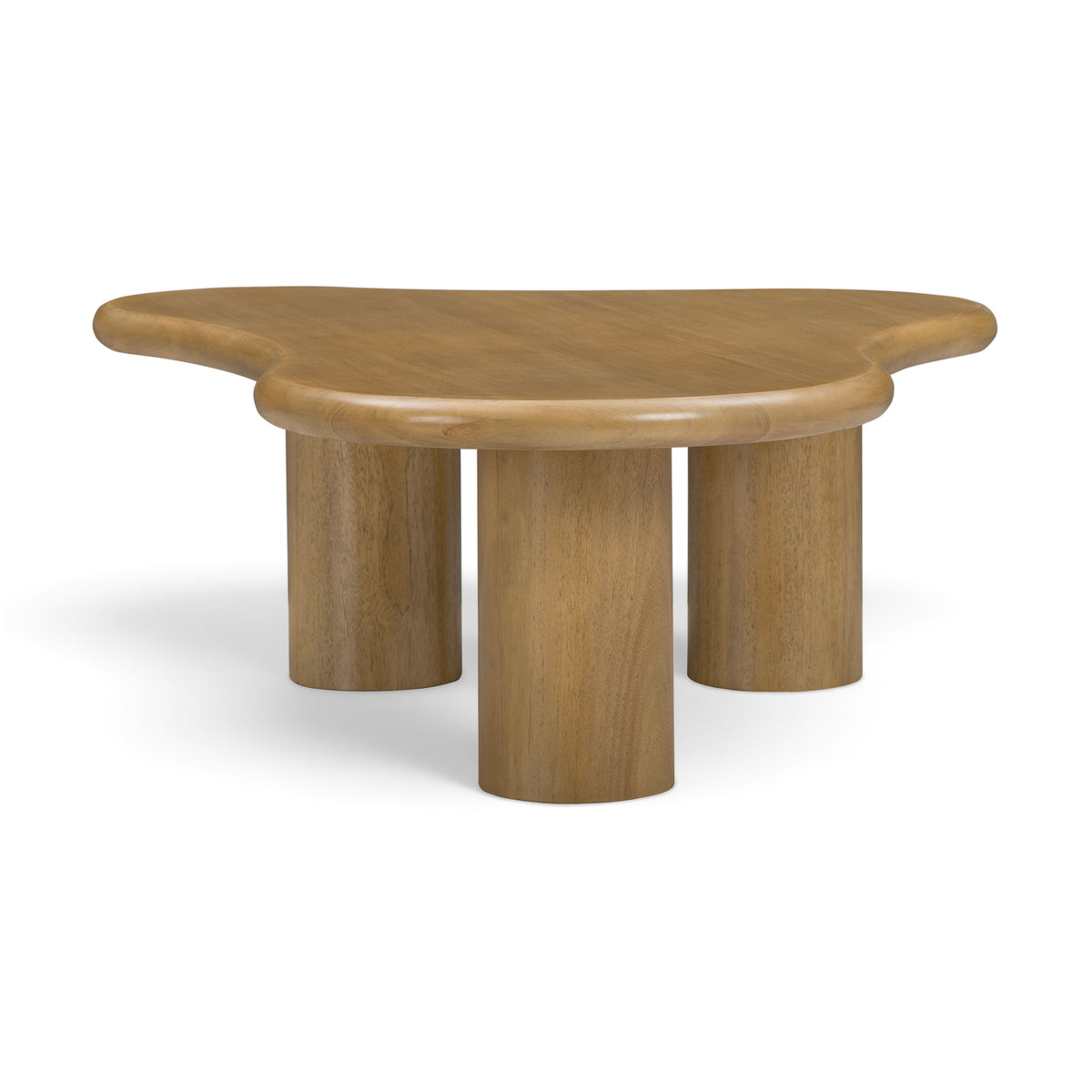 Gotham 48" Wood Coffee Table - Cognac - Image 5
