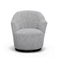 Skyla Swivel Accent Chair - Grey - Image 3