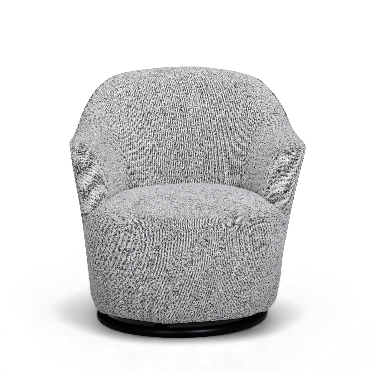 Skyla Swivel Accent Chair - Grey - Image 3