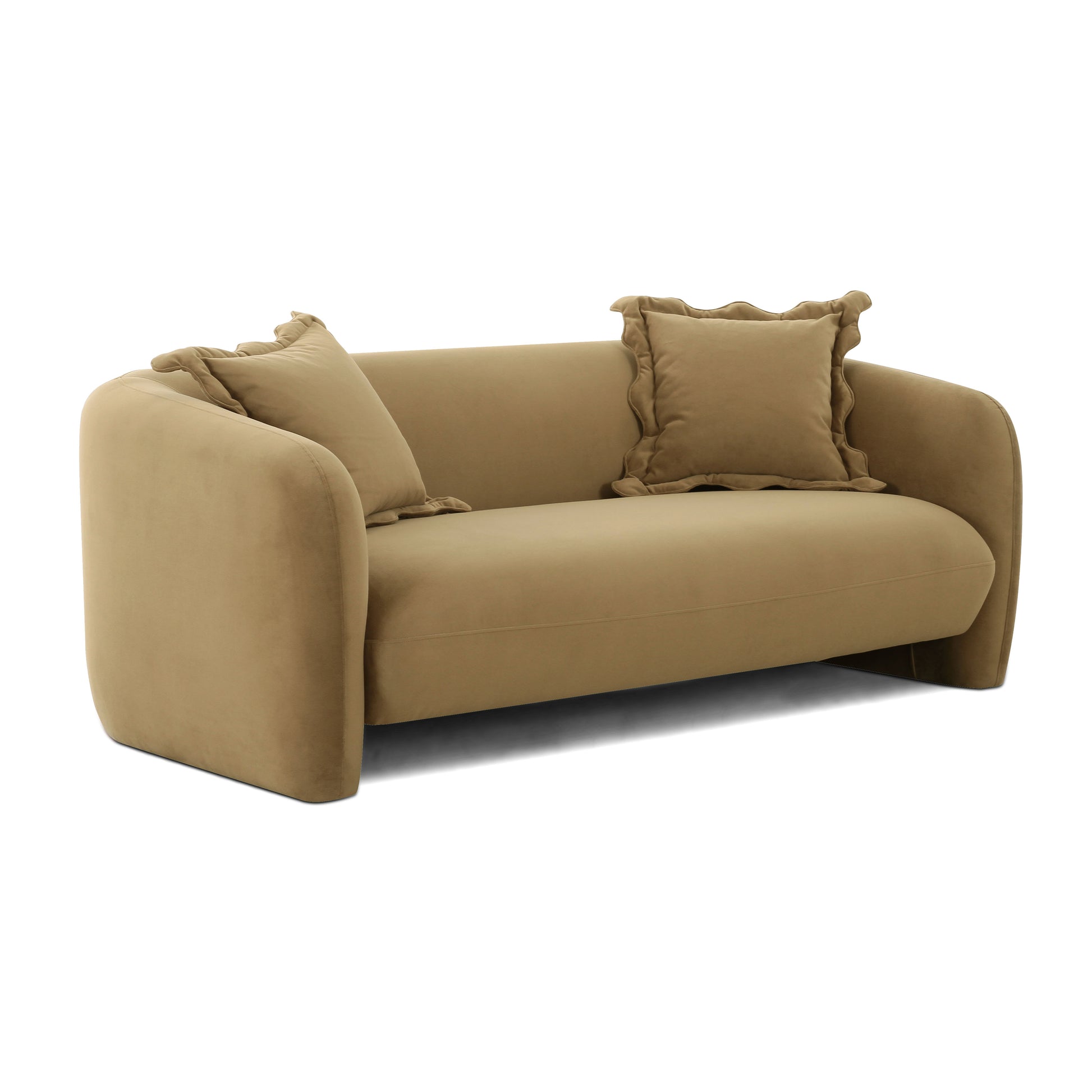 Lou 71.5" Loveseat - Cafe Au Lait - Image 1
