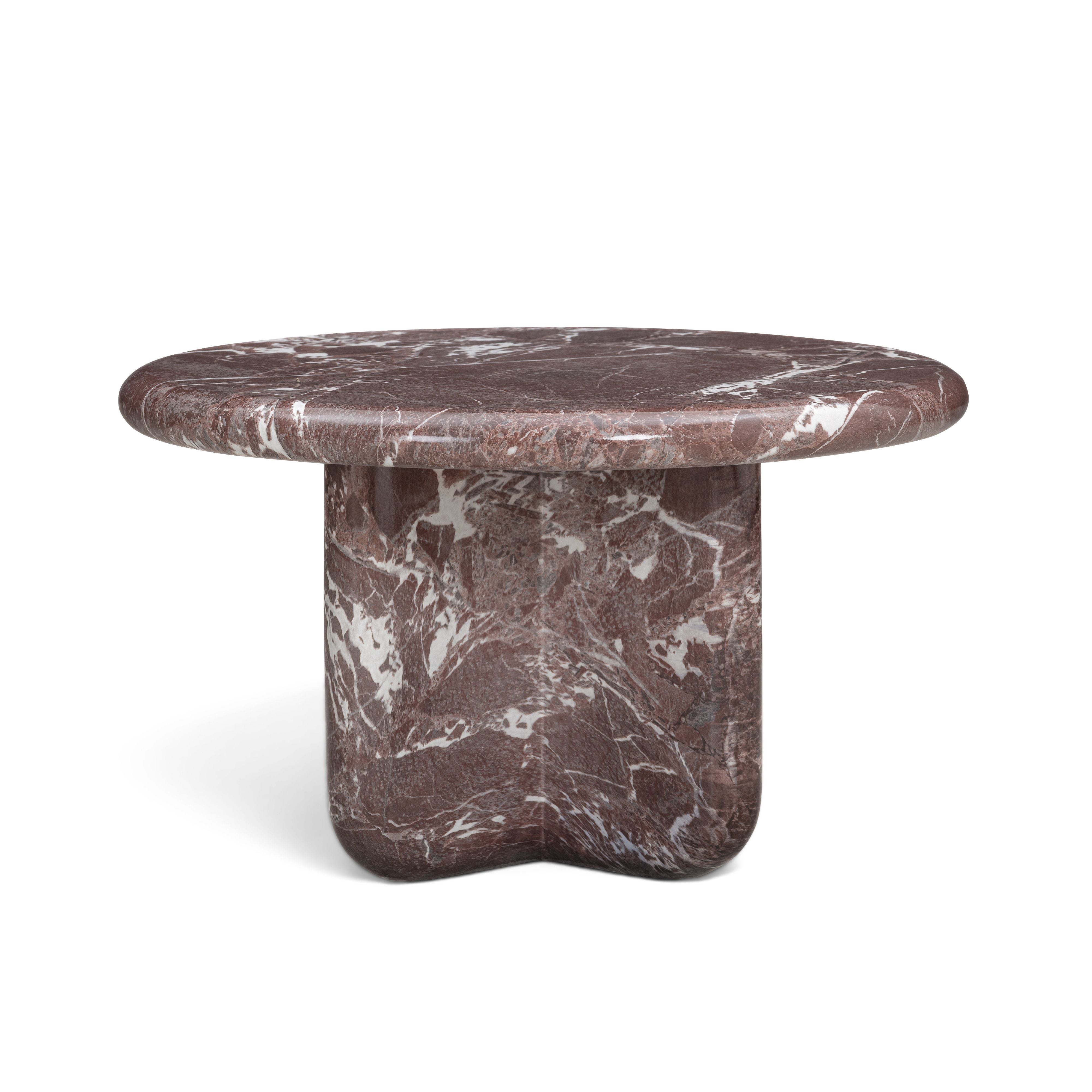 KNOT ANTIQUES　MARBLE　COFFEE　TABLE Juju Faux Marble Indoor/Outdoor Coffee Table | TOV Furniture