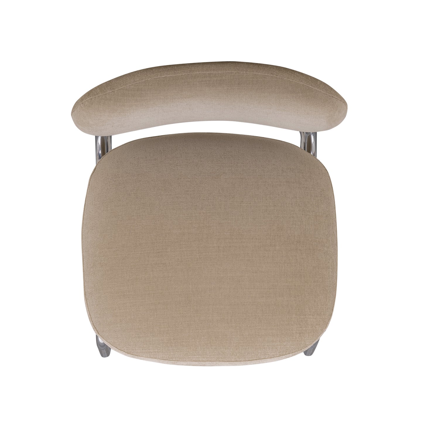 Becky Performance Chenille Chair - Stone - Image 5