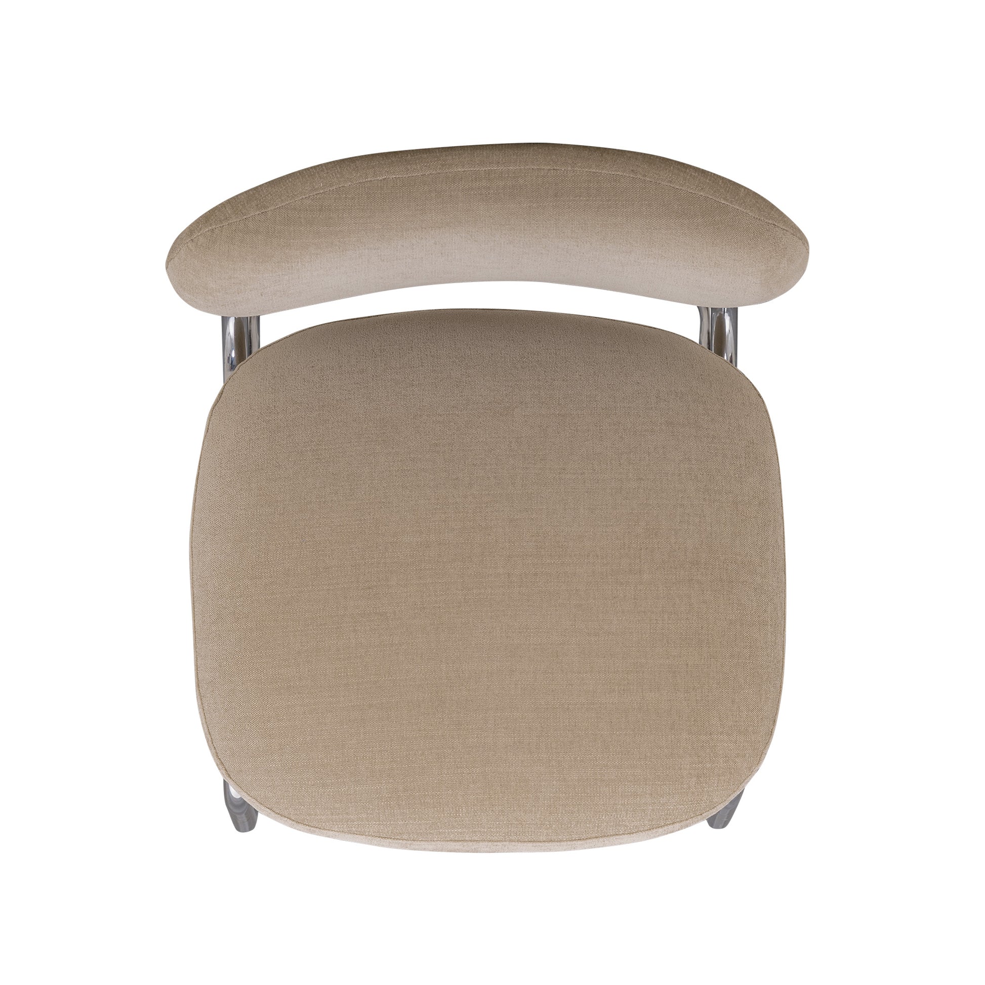 Becky Performance Chenille Chair - Stone - Image 5