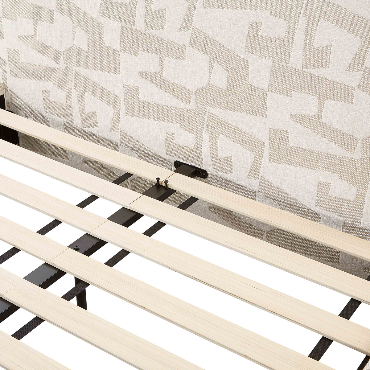 Isla Upholstered Bed - Cream / Queen - Image 9