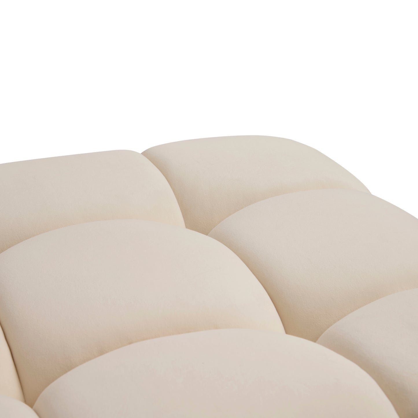 Calliope Performance Modular Ottoman - Off-White - Image 3