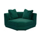 Perry Modular Corner Wedge - Deep Green - Image 2