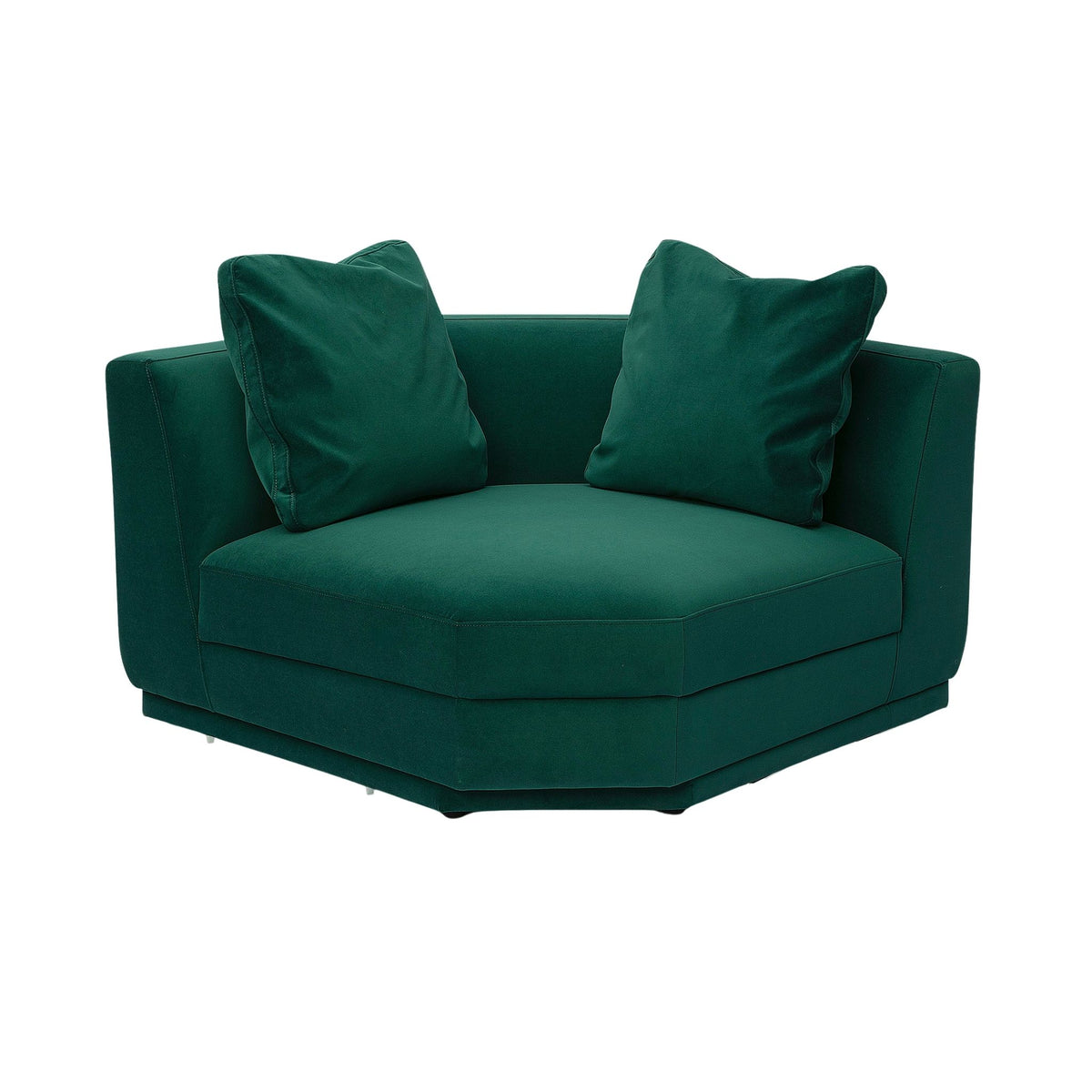 Perry Modular Corner Wedge - Deep Green - Image 2