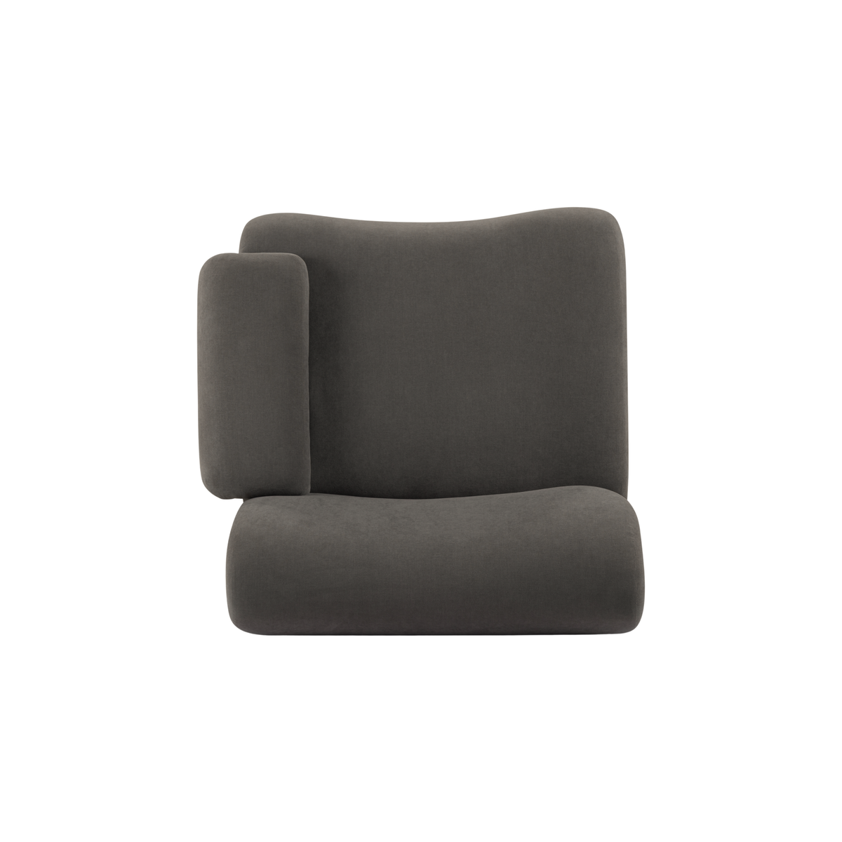 Zenith Modular Corner Chair - Grey / RAF - Image 6
