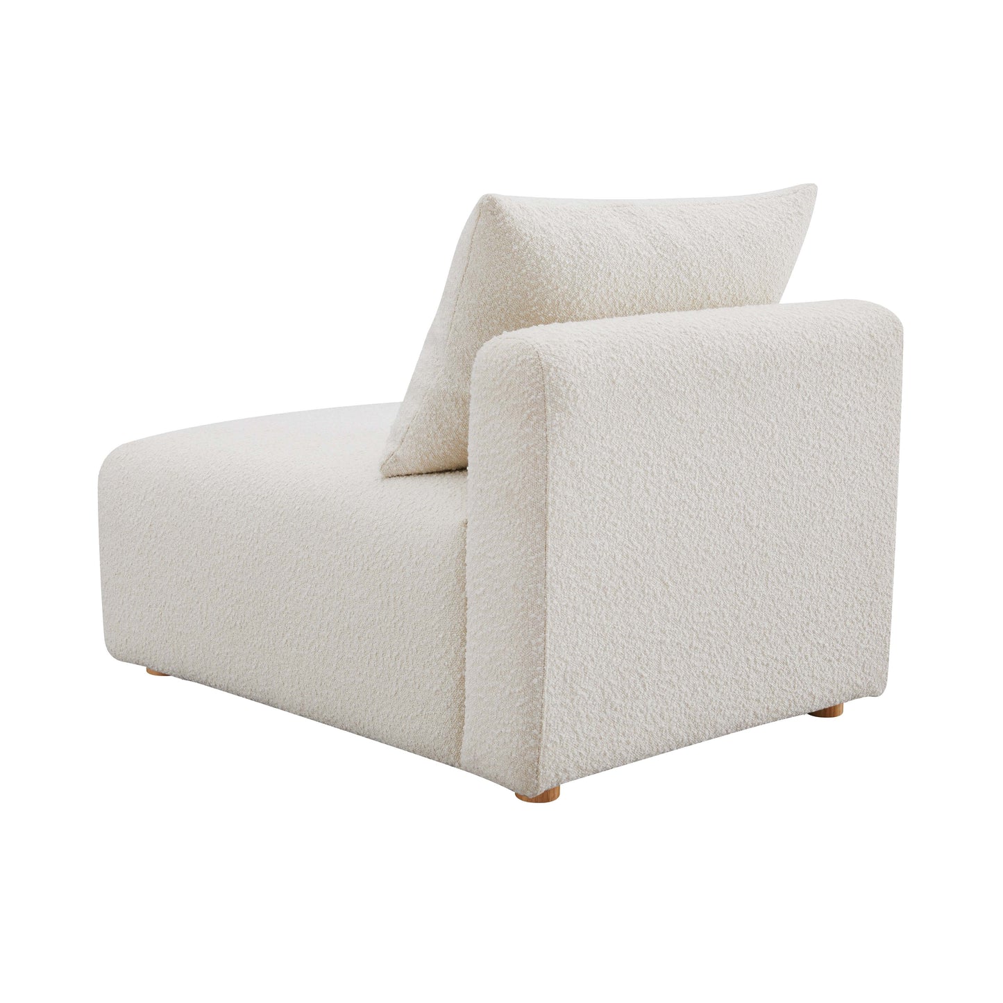 Hangover Modular Armless Chair - Cream - Image 4