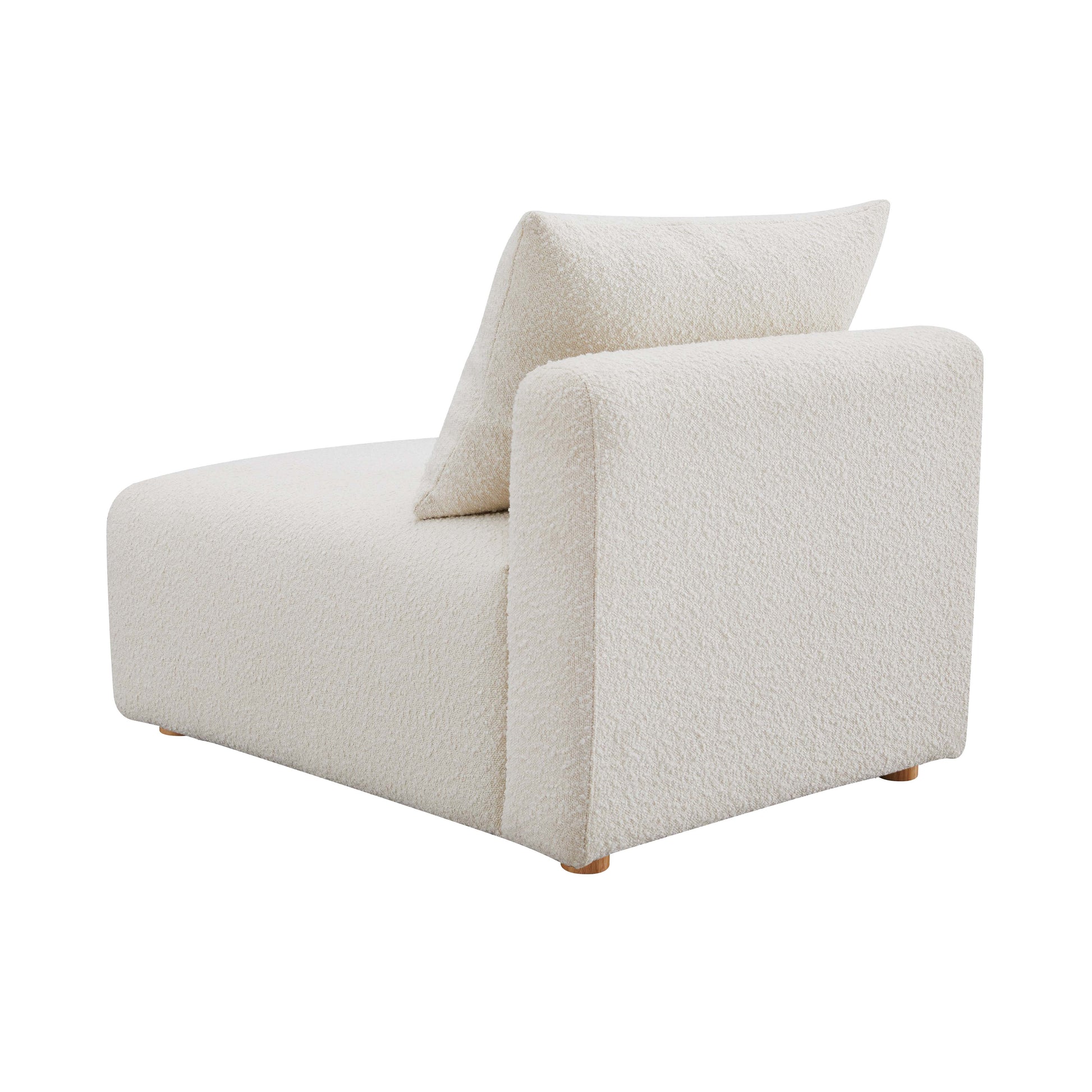 Hangover Modular Armless Chair - Cream - Image 4