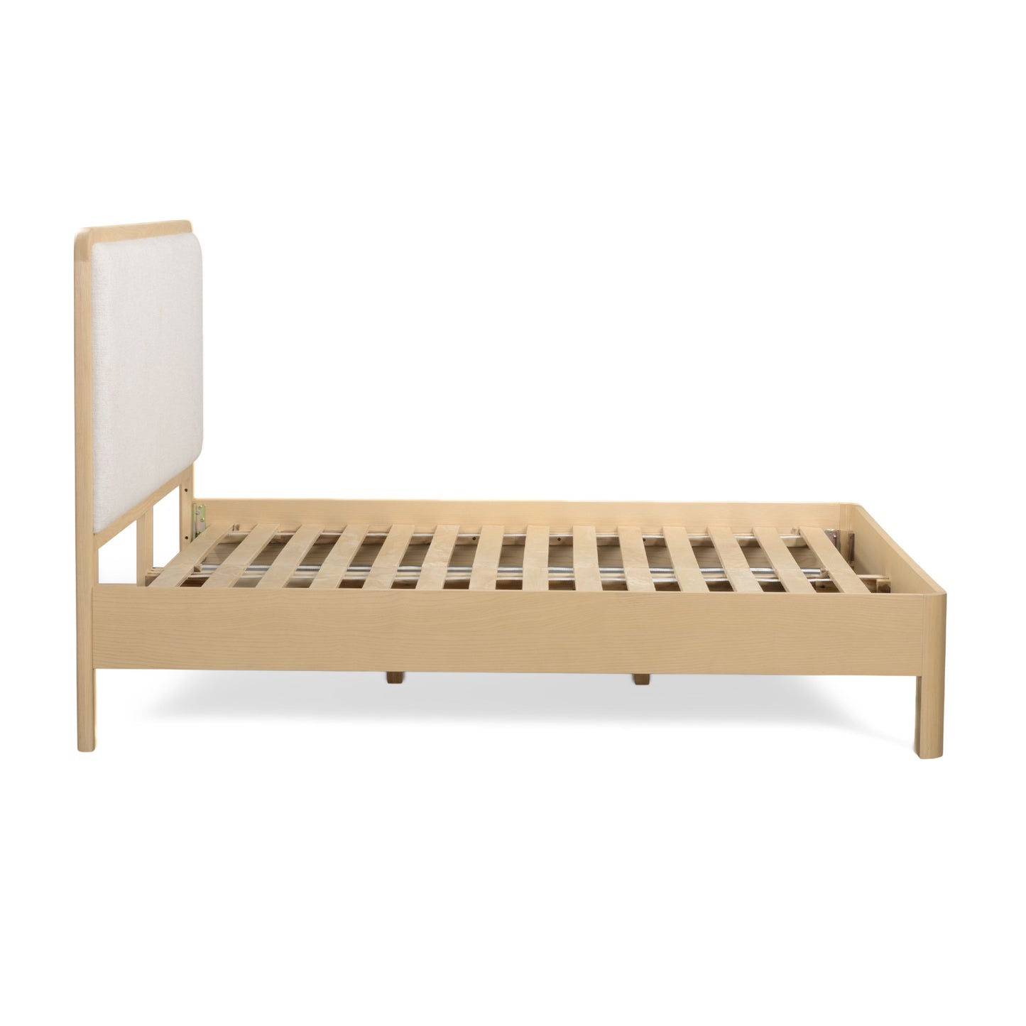 Rafaelle Natural Solid Ash King Bed - Image 6