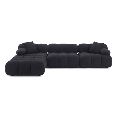 Calliope 4-Piece Performance Modular Sectional - Black - Image 2