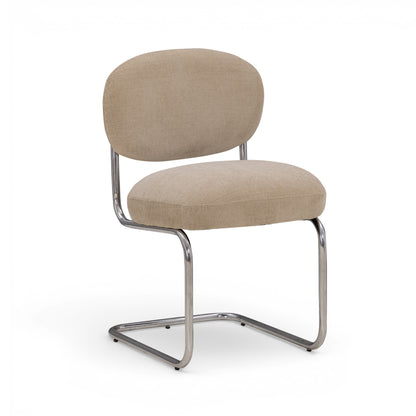 Becky Performance Chenille Chair - Stone - Image 1