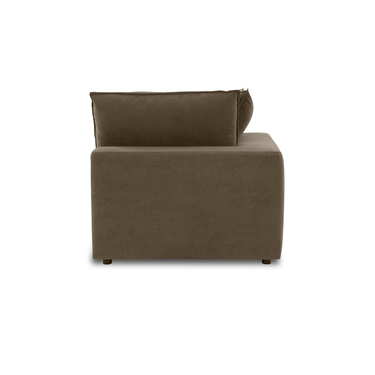 Cali Modular Corner Chair - Chocolate Brown - Image 4