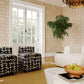 Pippa Accent Stool - Black and White - Image 2