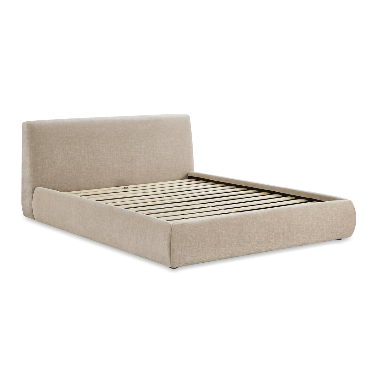 Isla Upholstered Bed - Taupe / Queen - Image 5