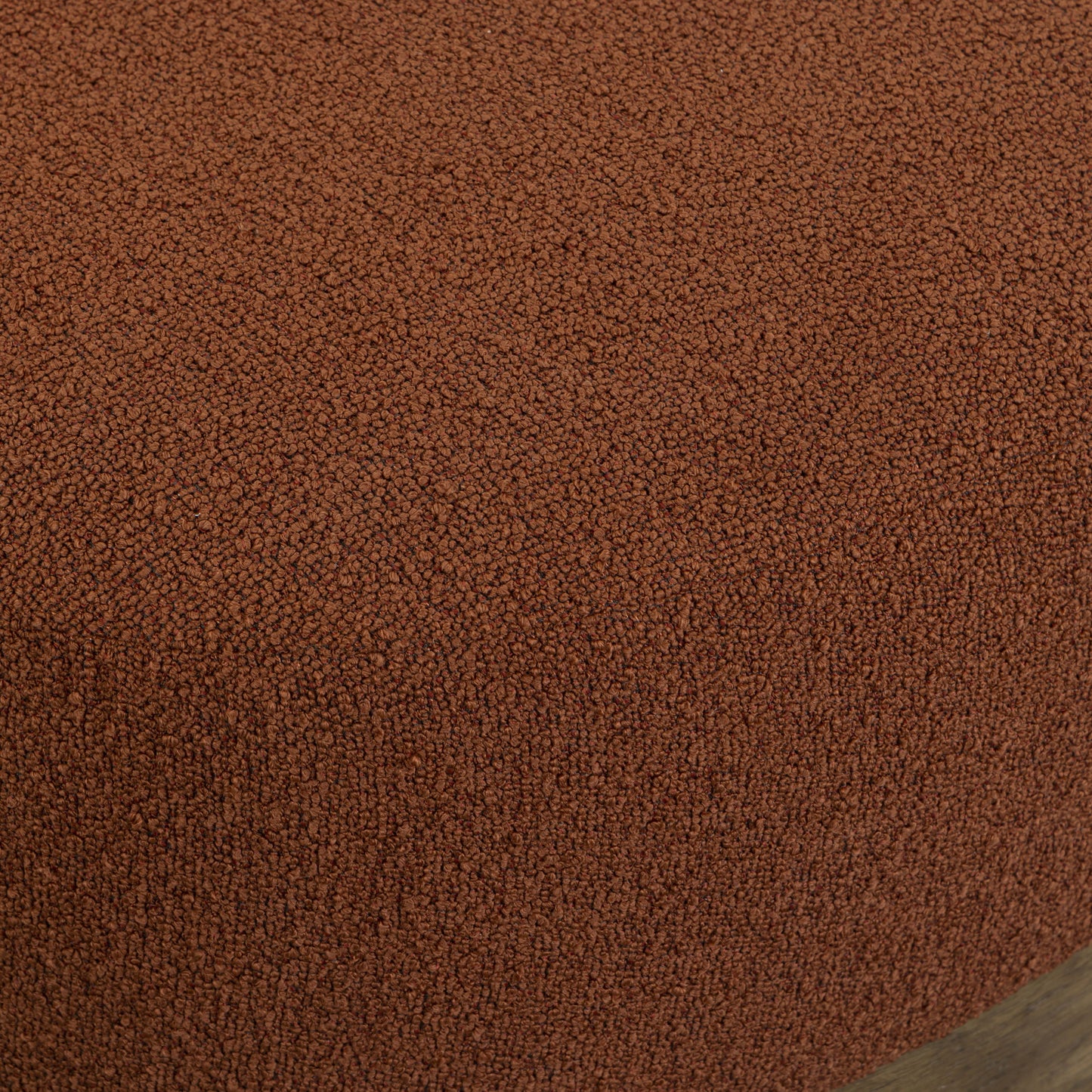 Domina Autumn Red Boucle Ottoman - Image 6
