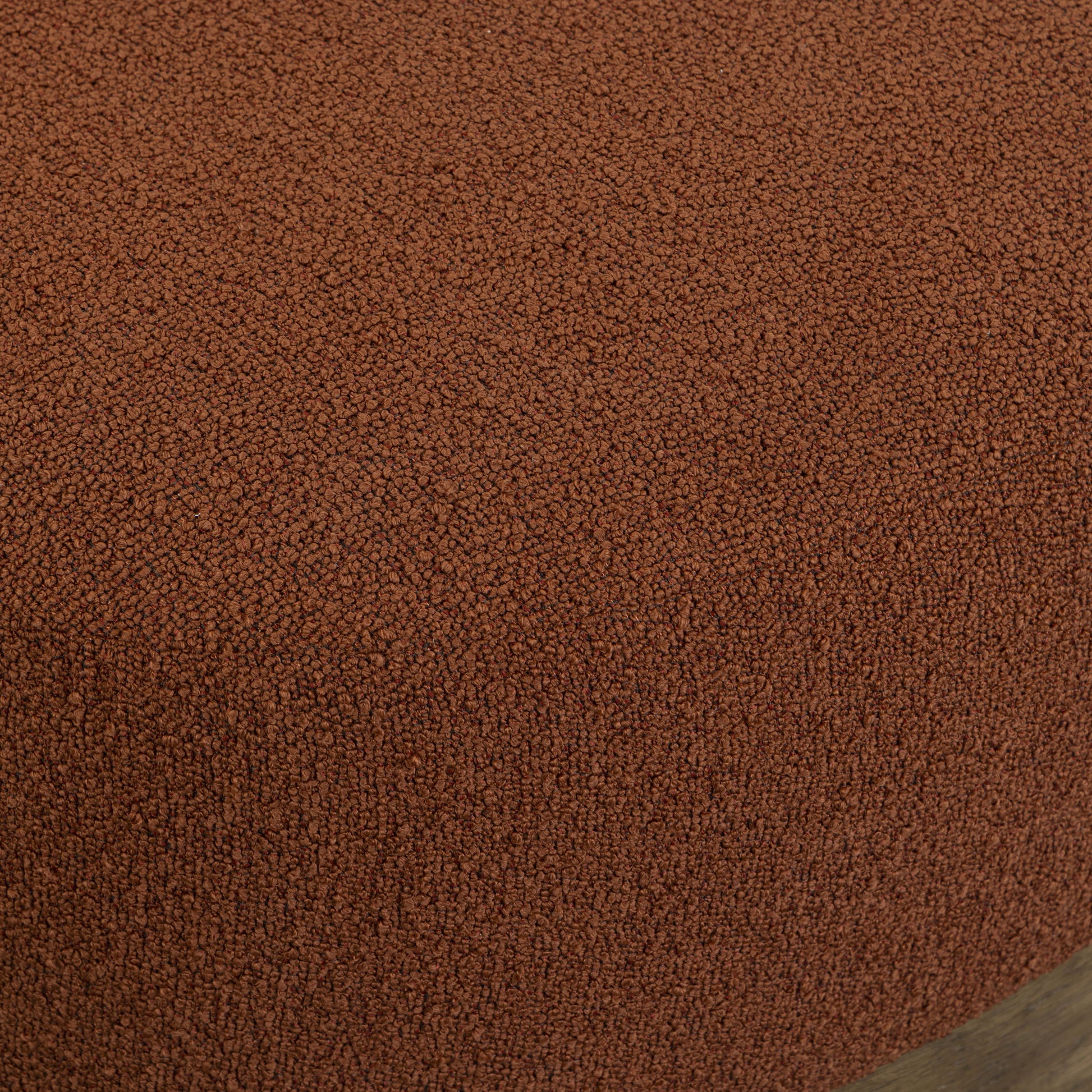 Domina Autumn Red Boucle Ottoman - Image 6