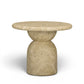 Cynthia Light Emperador Faux Marble Indoor/Outdoor Side Table - Image 1