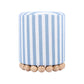 Dex Ottoman - Blue Stripes - Image 3