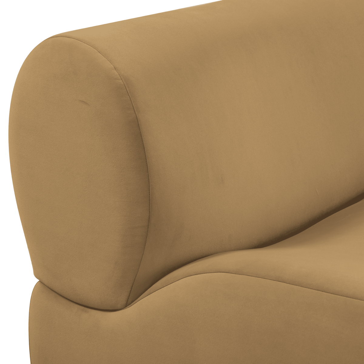 Zenith Modular Armless Chair - Brown - Image 7