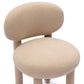 Manu Performance Fabric Side Chair - Tan - Image 4