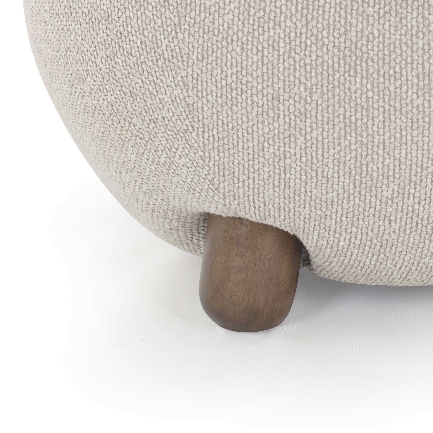 Pucker Ottoman - Warm Grey - Image 5