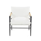 Cali Performance Fabric Accent Chair - Pearl - Image 3