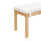 Amara 50" Rattan Bench - Cream / Natural - Image 4