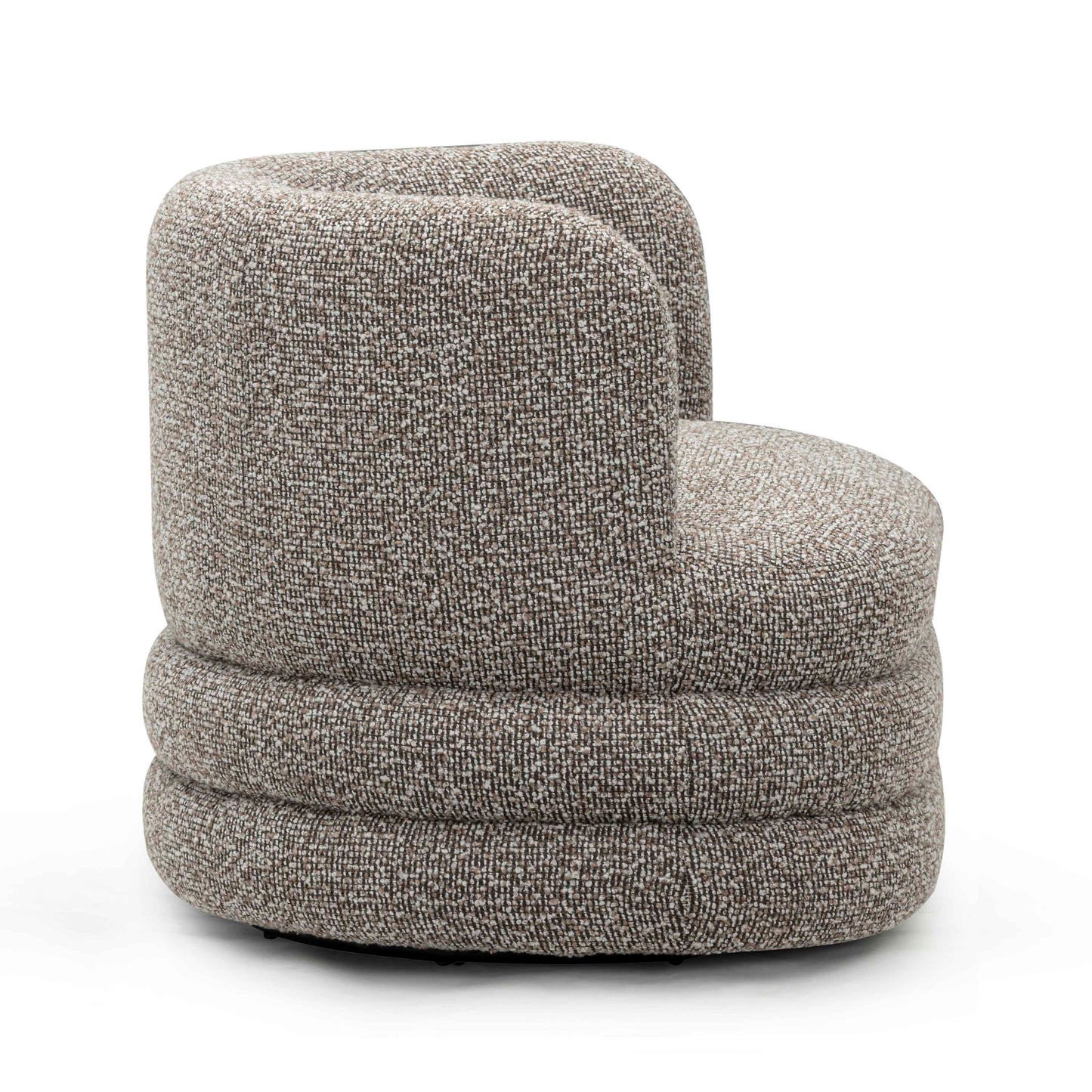 Astor Swivel Hotel Lounge Chair - Heathered Grey - Image 4