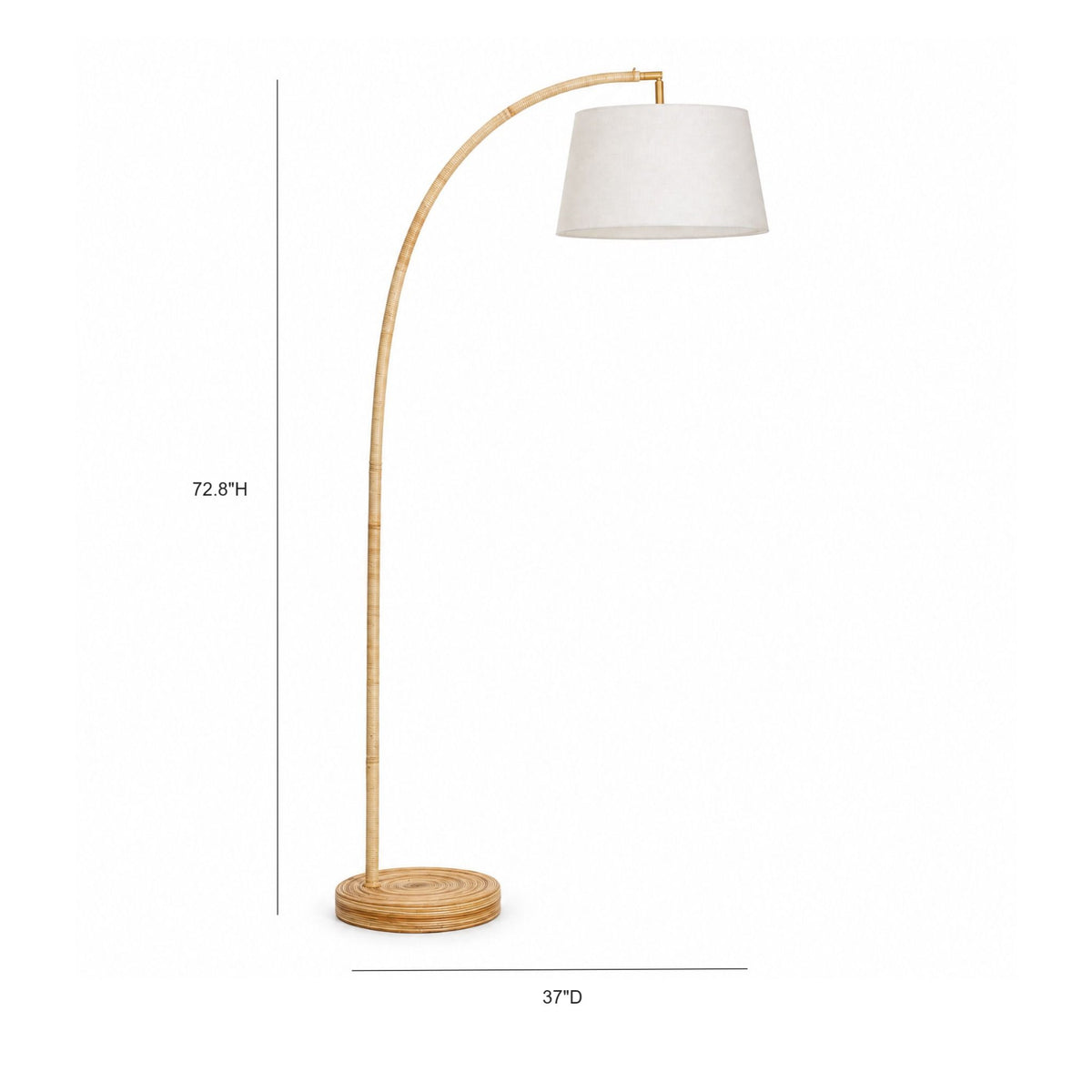 Fione Natural Jute Floor Lamp - Image 5