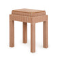 Kora Cotton Jute Contract-Grade Accent Stool - Terracotta - Image 5