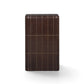 Tatiana Square Concrete Indoor/Outdoor Side Table - Maroon - Image 2