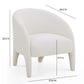 Kris Accent Chair - Cream - Image 7