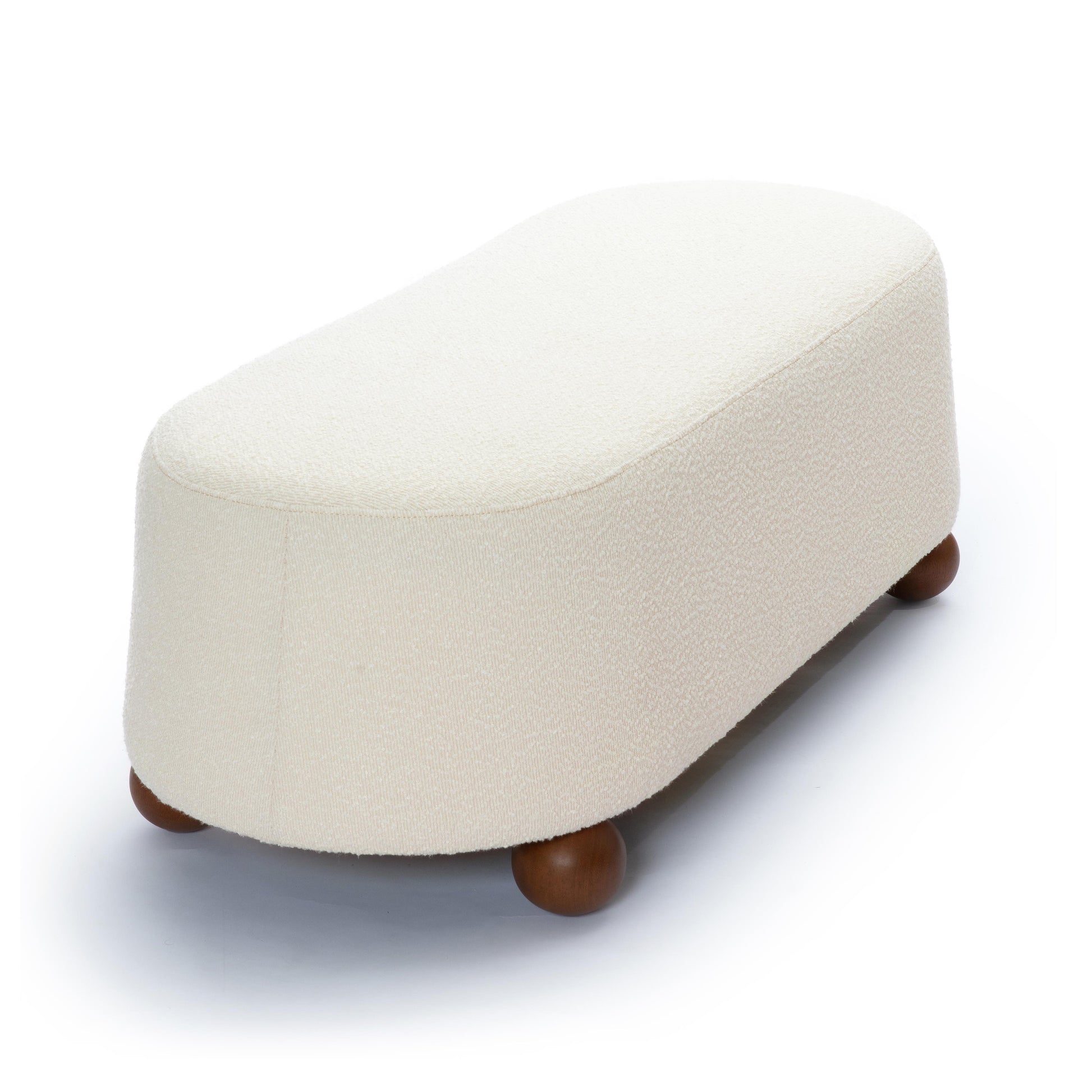 Jaine 48" Bench - Cream - Image 4